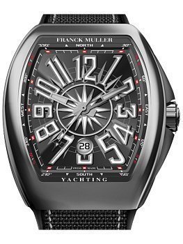 Franck Muller Vanguard Yachting 45 mm Date Steel V 45 SC DT YACHT NR